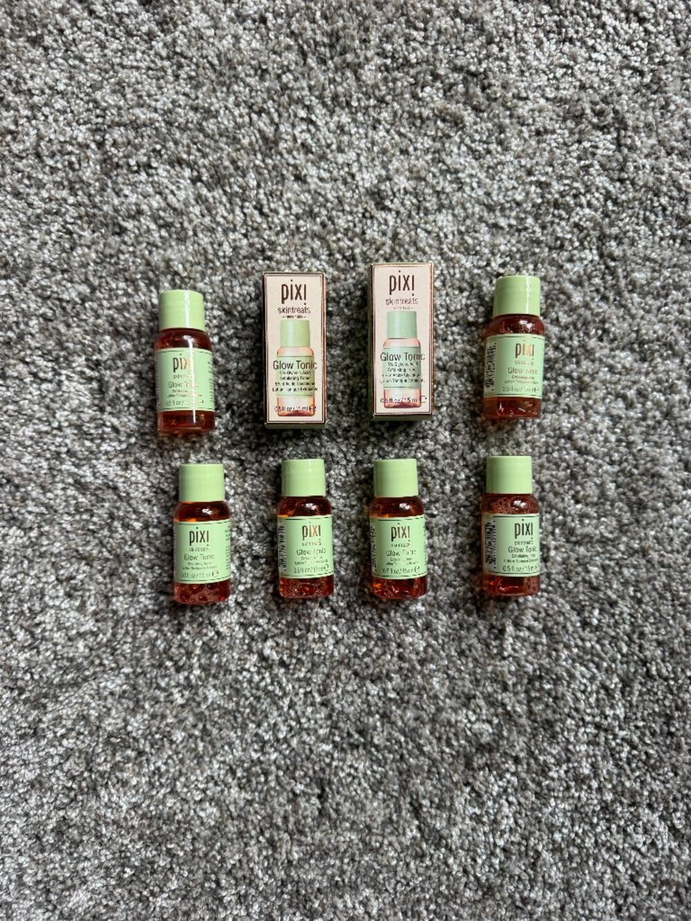 (8) Pixi Glow Tonic Mini Travel Size Samples
